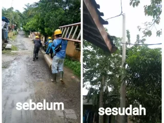 PLN Rangkasbitung Respon Cepat Keluhan Warga Dampak Ganguan