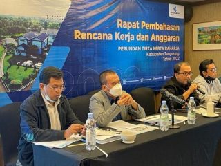 Wujudkan RPJMD Pemkab Tangerang, Perumdam TKR Patok 58 Pelanggan Baru 2022
