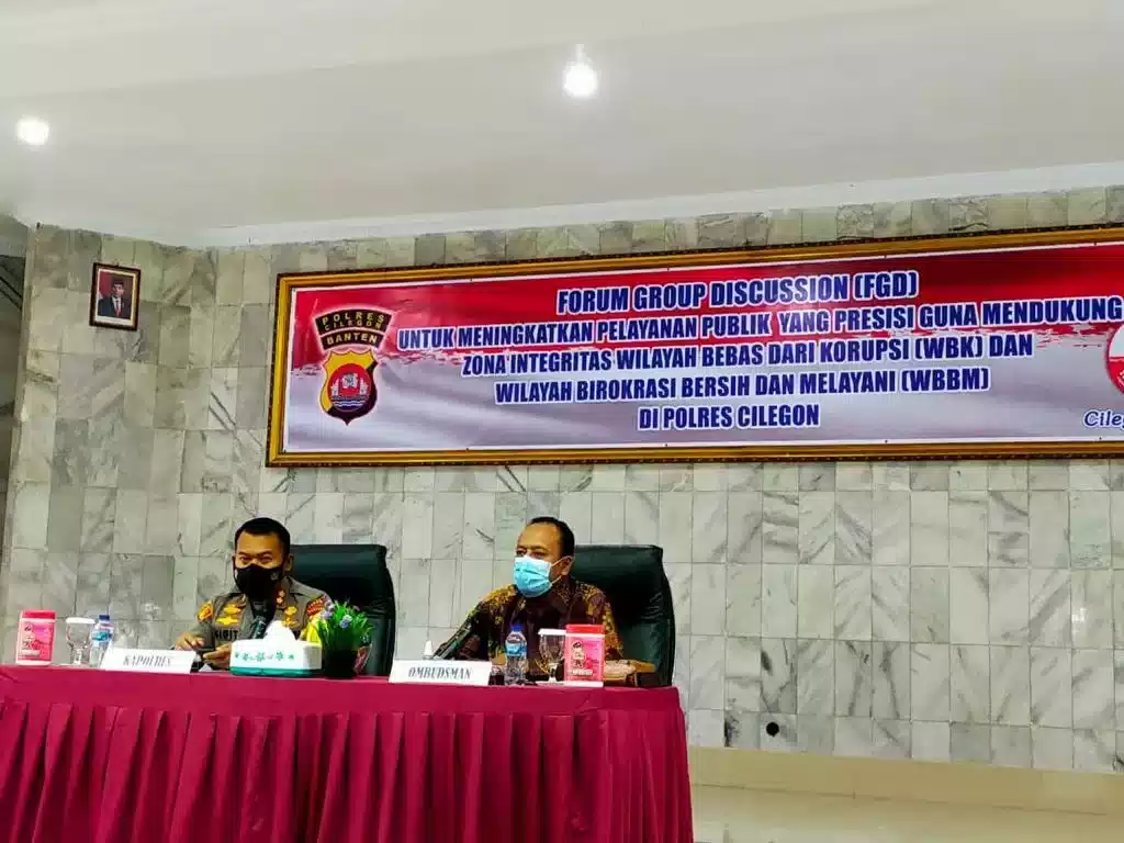 Ombudsman Banten Harap Predikat WBK di Polres Cilegon Jadi Motivasi 7 Ombudsman Banten Harap Predikat WBK di Polres Cilegon Jadi Motivasi I PojokPublik