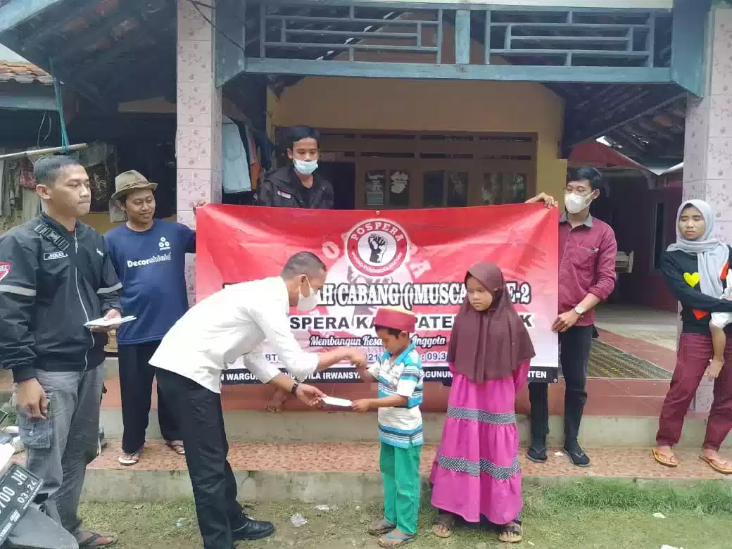 DPC Pospera Lebak dan Santunan Anak Yatim di Koncang 7 DPC Pospera Lebak dan Santunan Anak Yatim di Koncang I PojokPublik