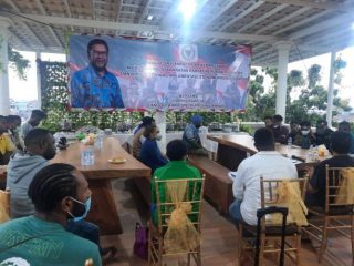 Yorrys Raweyai Sosialisasikan Empat Pilar Kebangsaan Kepada Mahasiswa Jayawijaya