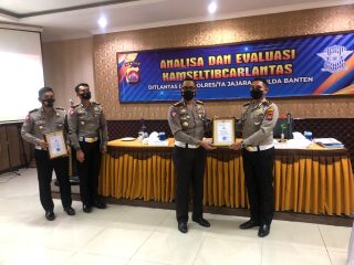Satlantas Polresta Tangerang Raih Predikat Terbaik se Banten
