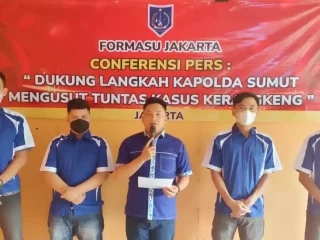 Formasu Jakarta Apresiasi Kapolda Sumut, Begini Ceritanya