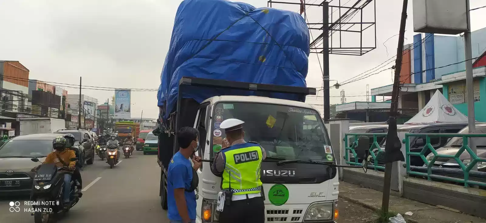 Satlantas Polresta Tangerang Tilang 30 Truk ODOL 7 Satlantas Polresta Tangerang Tilang 30 Truk ODOL I PojokPublik