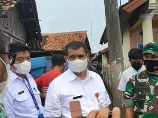 DBMSDA, Banjir di Kampung Gaga Akibat Rob
