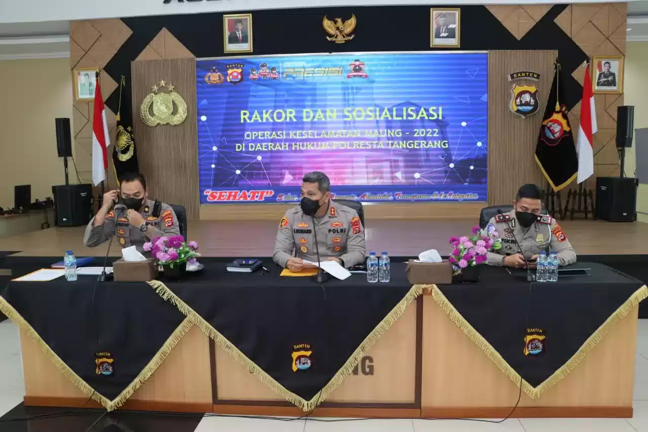 Polresta Tangerang Rakor dan Sosialiasi Operasi Maung 2022 7 Polresta Tangerang Rakor dan Sosialiasi Operasi Maung 2022 I PojokPublik