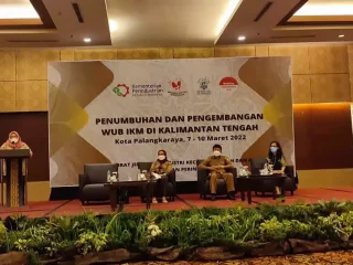 Anggota DPR RI Mukhtarudin Fasilitasi Bimbingam Teknis WUB IKM di Kalimantan Tengah
