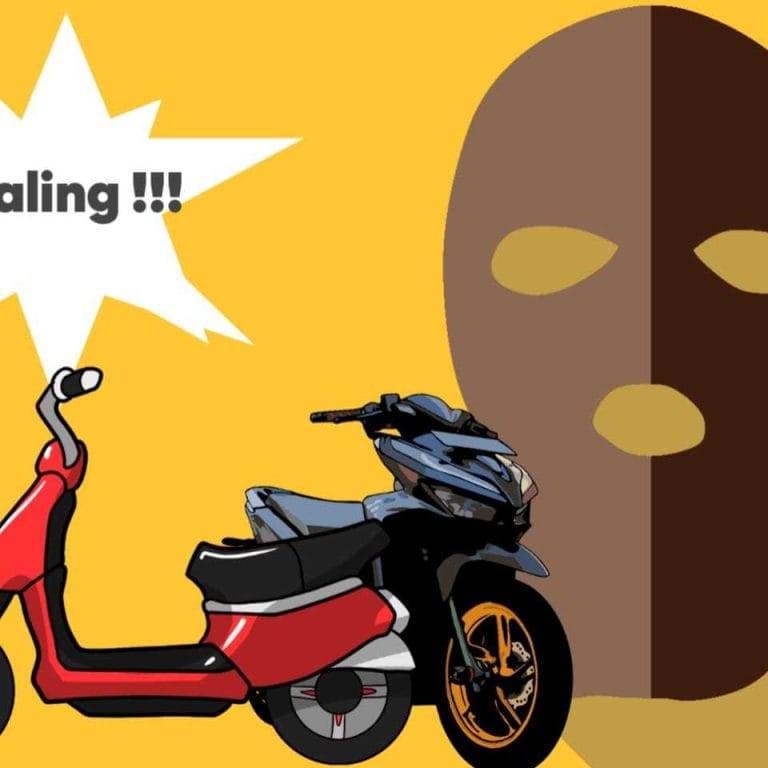 Awas Rawan Kejahatan, Motor Wartawan Presisinews Terparkir di Jawilan Digondol Maling