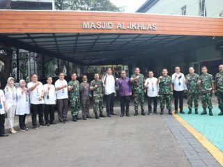 Korem 052 Wijayakrama Terima SCR Dari Perumdam TKR Kabupaten Tangerang