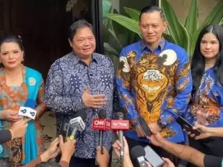 Sinyal Koalisi, AHY Temui Airlangga Hartanto