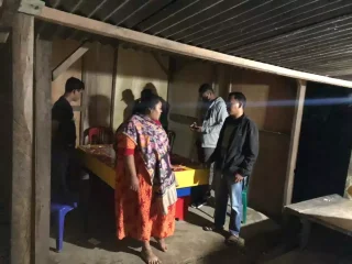 Meja Gelper Disita Polisi Di Rohul Dari Warung Ke Dua Perempuan Ini