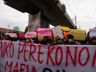 Pendemo Apresiasi Jokowi dan Kejagung, Optimis Menteri Ini Diperiksa