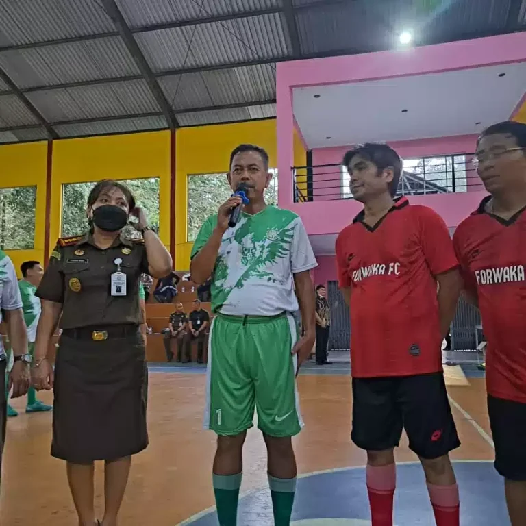 NGERIH…!FORWAKA Terus Goyang Kejati Jabar Melalui Futsal