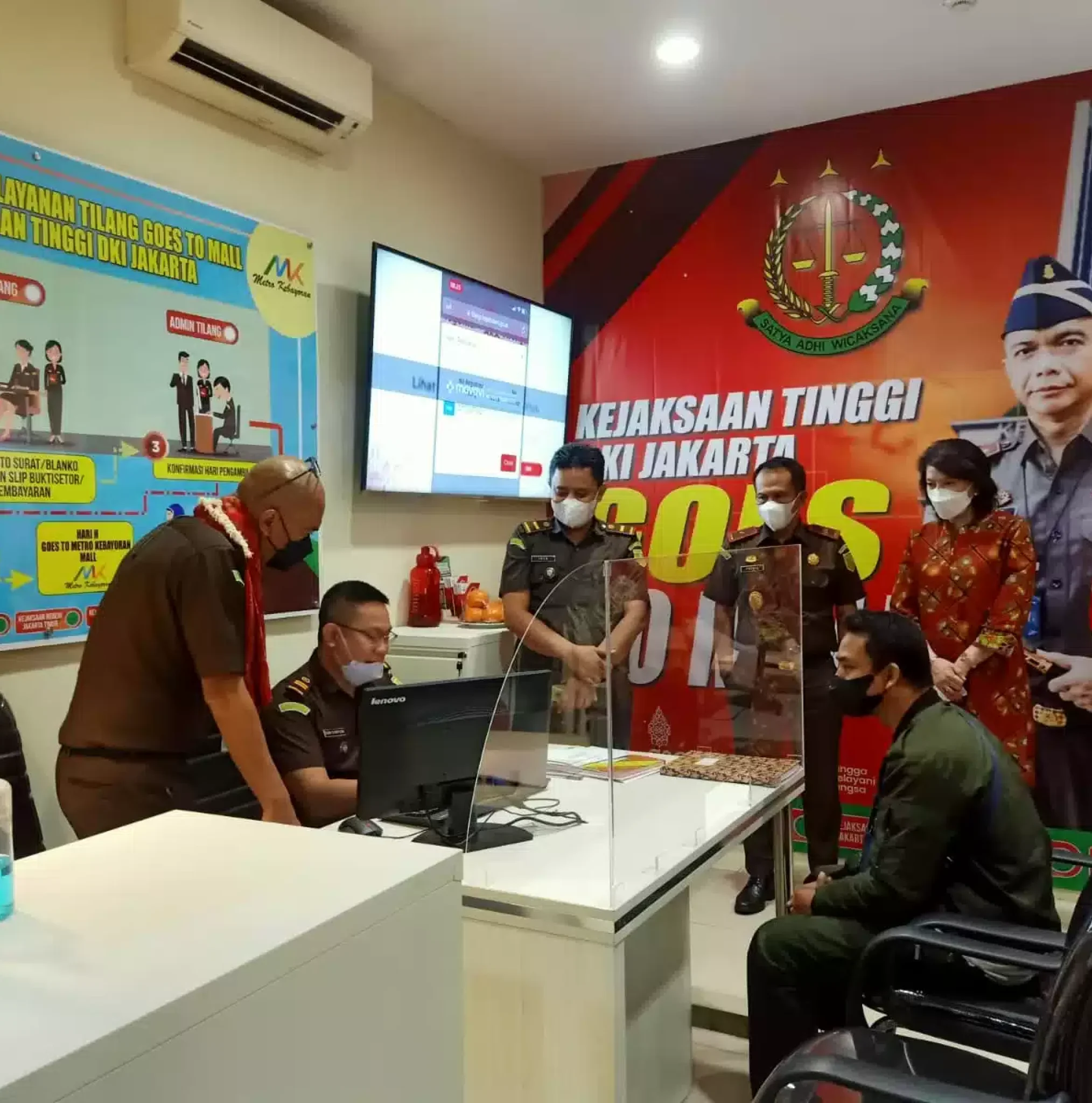 Kejati DKI Jakarta Jemput Bola Layani