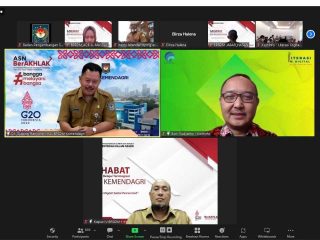 Kolaborasi dengan Kemenkominfo, BPSDM Kemendagri Gelar Webinar Literasi Digital Sektor Pemerintahan