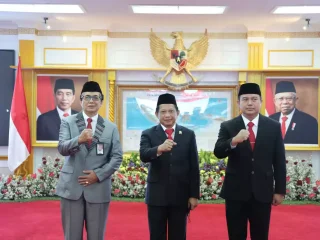 Tito Karnavian Lantik Tomsi Tohir sebagai Irjen Kemendagri