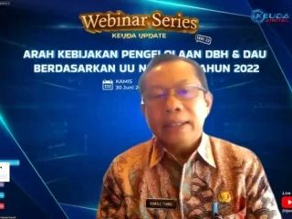 Kemendagri Tekankan Pentingnya Pengelolaan DBH dan DAU Sesuai Undang-Undang