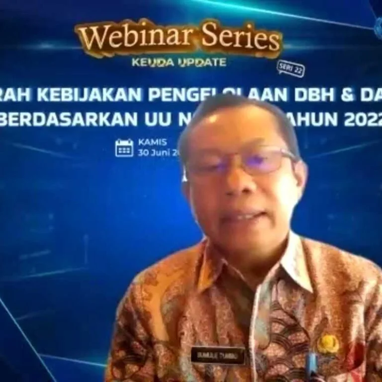 Kemendagri Tekankan Pentingnya Pengelolaan DBH dan DAU Sesuai Undang-Undang