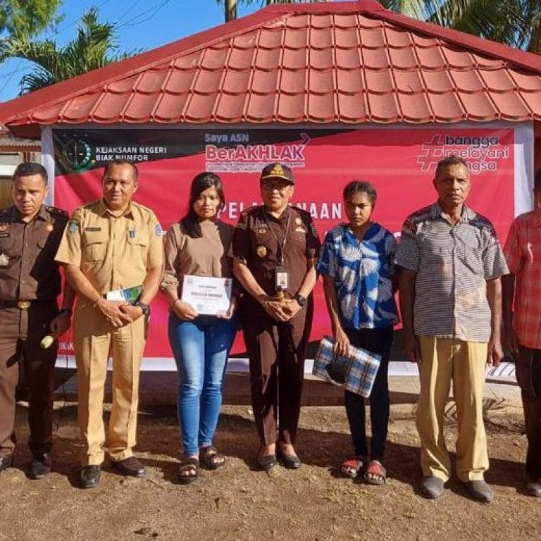 Kejari Biak Numfor Hentikan Kasus Berdasarkan Keadilan Restorative Justice