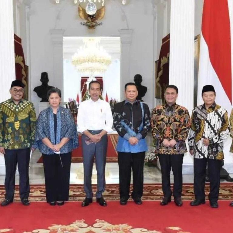 Rapat Konsultasi Pimpinan MPR RI dengan Presiden Joko Widodo