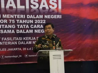 Sekjen Kemendagri Minta Kerja Sama yang Dibangun Berorientasi pada Pelayanan Masyarakat