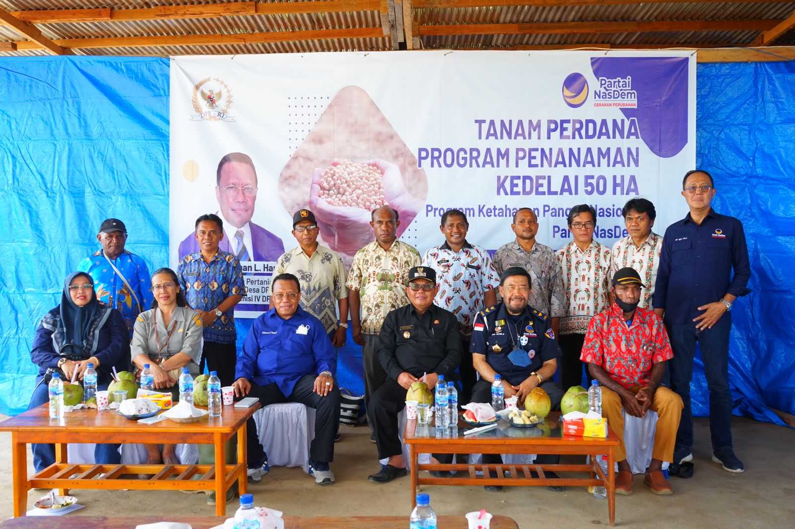 DPP Nasdem Ayep Zaki Gelar Tanam Perdana Program Penanaman Kedelai 50 Hektar 2 DPP Nasdem Ayep Zaki Gelar Tanam Perdana Program Penanaman Kedelai 50 Hektar I PojokPublik