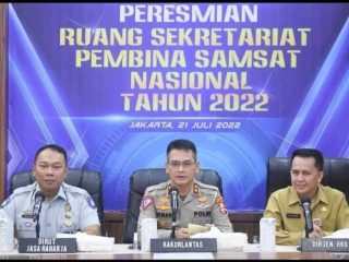 Kemendagri, Korlantas, dan Jasa Raharja Resmikan Sekretariat Bersama Pembina Samsat Nasional