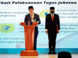 Menkumham Yasonna Laoly Dorong Penguatan Pengawasan Notaris
