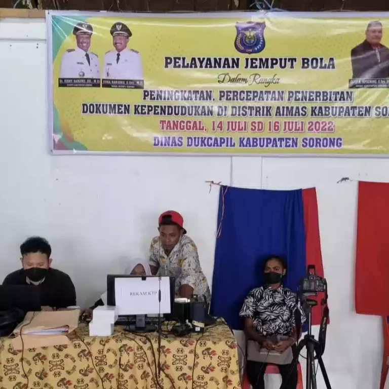 Setelah Sukses di Nias, Tim GISA 3T Dukcapil Lanjut Sasar Masyarakat Kabupaten Sorong dan Maybrat