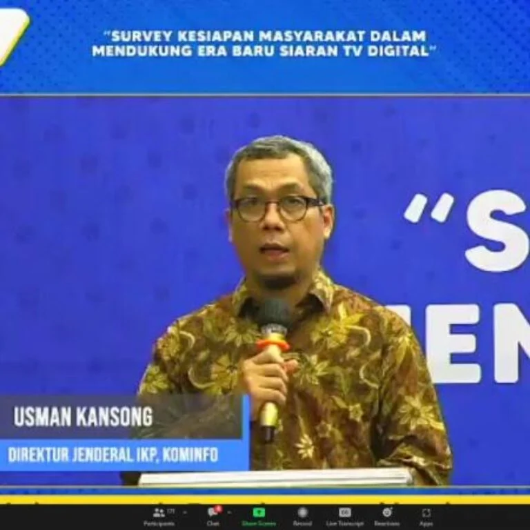 Dirjen Usman Kansong Dorong Masyarakat Gunakan STB Tersertifikasi