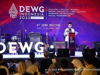 Sekjen Kominfo Ajak Delegasi DEWG Kunjungi Pameran Tranformasi Digital ITF-DEWG  