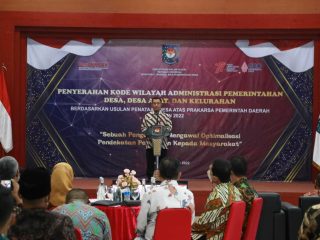 Kemendagri Serahkan Kode Wilayah Administrasi Pemerintahan Desa, Desa Adat, dan Kelurahan