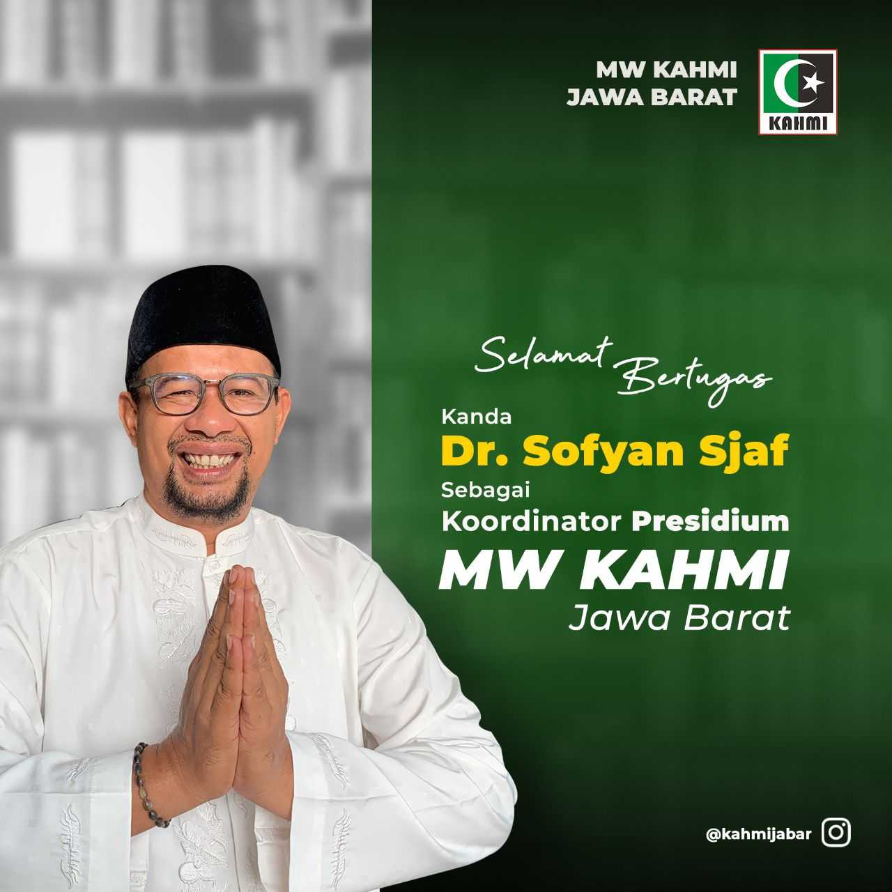 Sah! Sofyan Sjaf Pimpin Presidium KAHMI Jawa Barat 7 Sah! Sofyan Sjaf Pimpin Presidium KAHMI Jawa Barat I PojokPublik