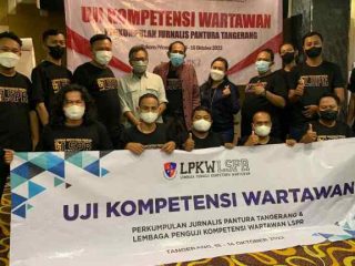 Wartawan PJPT Dinyatakan Kompeten