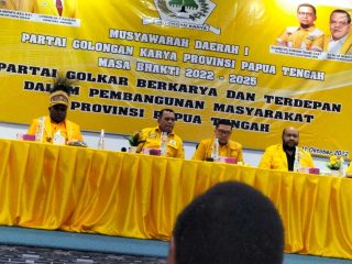 Golkar Papua Tengah Berikan Selamat Atas Pelantikan Ripka Haluk Jadi PJ Gubernur
