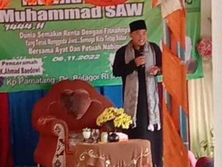 Masyarakat Pamatang Bulagor antusias sambut acara maulid