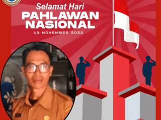 Pemerintah Desa Pakualam Mengucapkan Selamat Hari Pahlawan Nasional 2022