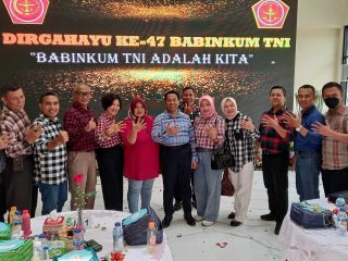 HUT Babinkum TNI ke-47, Mayjen TNI Agus Dhani Harap Jajarannya Jadi Lebih Baik Dalam Bertugas