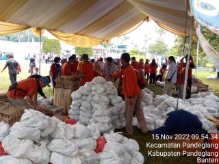 100 Ton Beras Disalurkan Bulog Lebak - Pandeglang Melalui Operasi Pasar