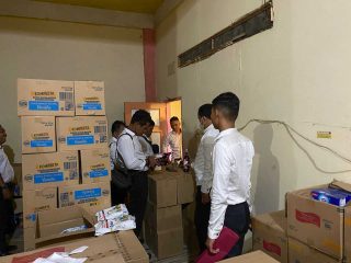 Temukan Miras dalam Jumlah Tidak Normal, Polres Kuansing Amankan 832 Botol Miras