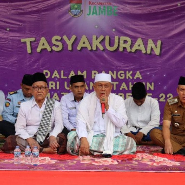 Kecamatan Jambe Gelar Tasyakuran Hari Jadi Ke-22