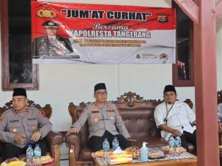 Gelar Jumat Curhat, Polresta Tangerang Serap Aspirasi Warga Tigaraksa