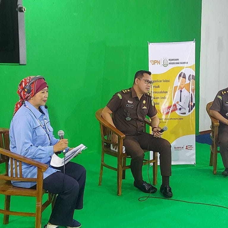 Kejari Biak Numfor Gelar Dialog Jaksa Menyapa