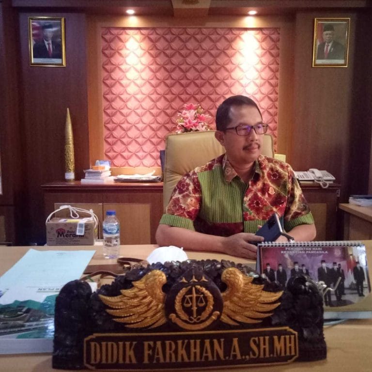 Dr Didik Farkhan Eks Wartawan Jabat Kajati Banten