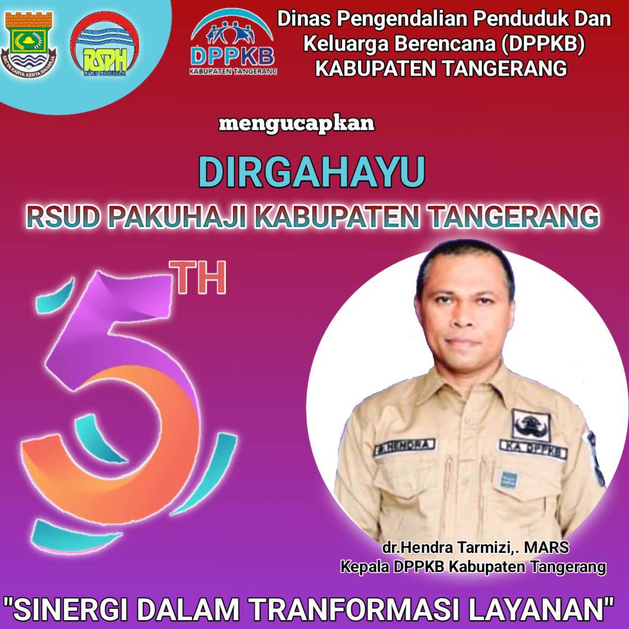 HUT KE 5 TAHUN RSUD PAKUHAJI I PojokPublik