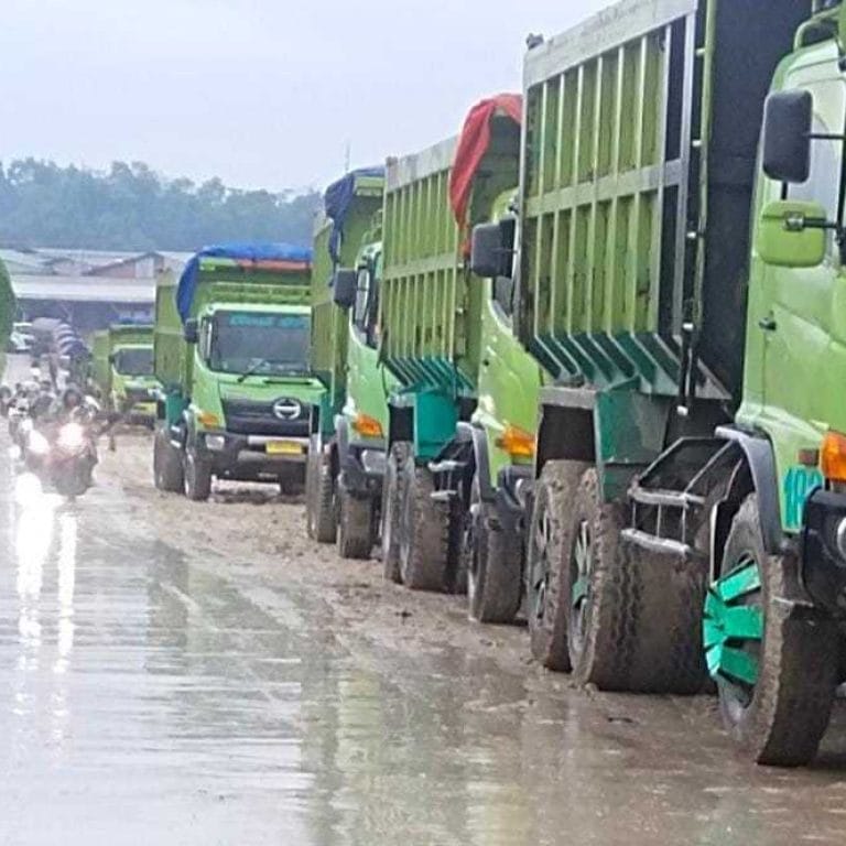 Polda Banten Hentikan Galian Tanah Merah di Lebak