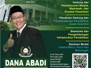 Ayep Zaki Menata Kebaikan Aktif Tumbuhkan Ekosistem Wakaf di Tanah Air