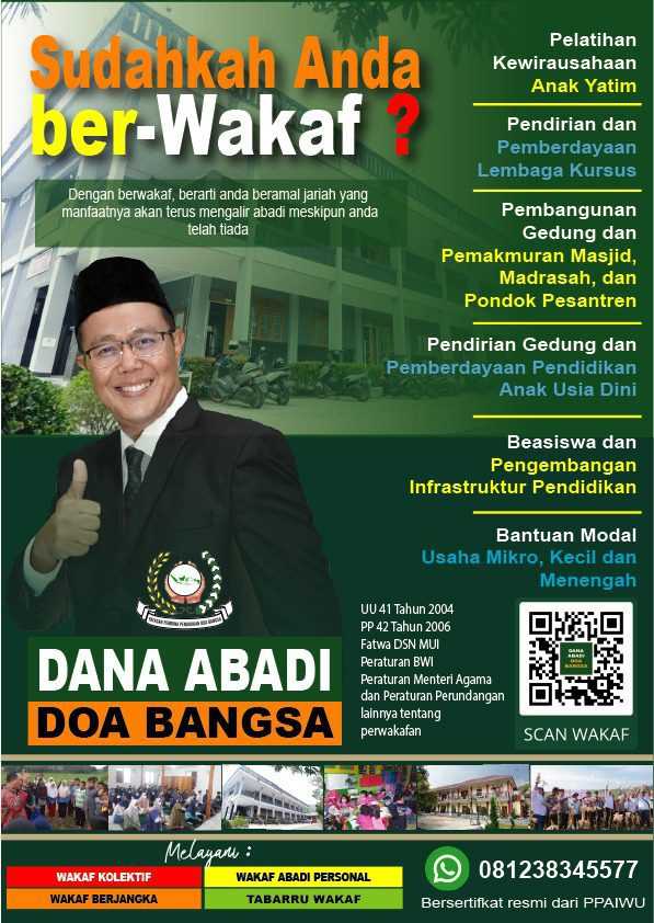 Ayep Zaki Menata Kebaikan Aktif Tumbuhkan Ekosistem Wakaf di Tanah Air 7 Ayep Zaki Menata Kebaikan Aktif Tumbuhkan Ekosistem Wakaf di Tanah Air I PojokPublik