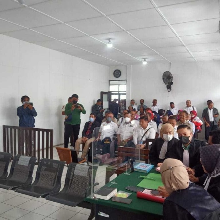 Pembacaan Tuntutan Pembunuh Purnawirawan TNI