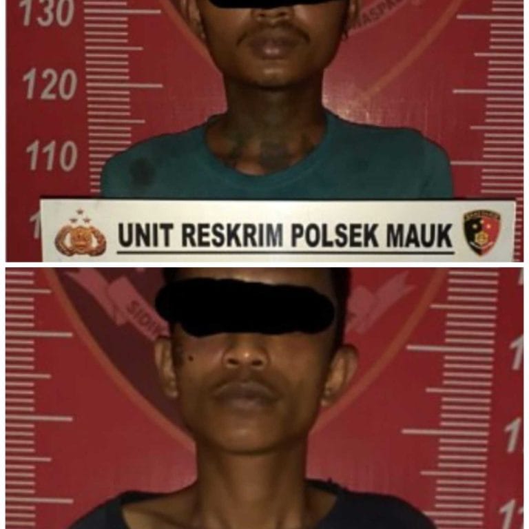 Dua Pelaku Pencongkel Rumah Ditangkap Reskrim Polsek Mauk Polresta Tangerang